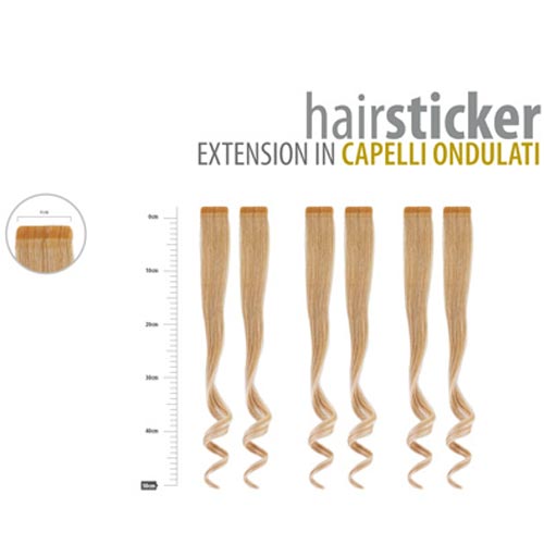 HAIRSTICKER: EXTENSION IN WAVY HAIR - DIBIASE HAIR
